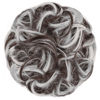 Picture of FESHFEN Messy Bun Hair Piece - Large Wavy Curly Elastic Hair Bun Scrunchies Ponytail Extensions Synthetic Chignon Hairpieces for Women, Brown Gray Mix 1.94oz