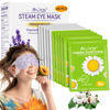 Picture of ProCIV 20 Packs Steam Eye Masks, Warming Eye Masks for Dark Circles, Disposable Self-heating Hot Eye Mask Soothing Headache, Dry Eyes, Heating Eye Mask for Stress Eye Fatigue Relief Moher's Day Gift