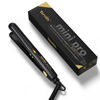 Picture of Terviiix Mini Flat Iron for Short Hair Temperature Adjustable, 1/2 Inch Mini Small Portable Ceramic Travel Hair Straightener for Men, Black