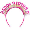 Picture of CIEHER Birthday Crown Headband, Tiara for Women Girls, Birthday Girl Decorations and Gifts - Rose Pink