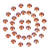 Picture of 3000Pcs Amber Crystal Rhinestones,Glass Flatback Rhinestones Gemstones Mini for Nail Face Makeup Art Crafts Clothes Decoration -(SS6,2.0mm, Amber)