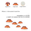 Picture of 1440Pcs Amber Crystal Rhinestones,Glass Flatback Rhinestones Small Gemstones for Nail Face Makeup Art Crafts Clothes Decoration - (SS8,2.4mm, Amber)