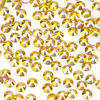 Picture of 1440Pcs Metallic Sunshine Crystal Rhinestones,Glass Flatback Rhinestones Gemstones Mini for Nail Face Makeup Art Crafts Clothes Decoration -(SS8,2.4mm,Metallic Sunshine)