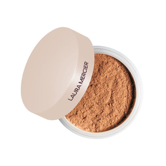 Picture of Laura Mercier Translucent Loose Talc-Free Setting Powder Ultra-Blur: Natural & Blurring Finish, Long Lasting, Best for Normal to Dry + Mature Skin, Hyaluronic Acid Infused, Medium Deep