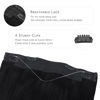 Picture of WENNALIFE Wire hair extensions (Increase 50% Lifespan) Real Human Hair 12 inch 70g Jet Black Remy Invisible Transparent Wire Fish Line, Straight Real hair