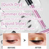 Picture of ONarisae Eyeshadow liquid Shimmer Long Lasting Effect Shiny Eyeshadow Glow Eye Makeup (Pink)