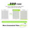 Picture of 500 Premade Fans Eyelash Extensions 8-15mm Mixed Length Promade Lash Fans C/D Curl Premade Fans Pointed Thin Base Handmade Volume Premade Lash Extensions Fans(10D,0.07-D-8-15MM)
