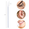 Picture of Tbestmax 500 Pcs Disposable Micro Applicator Brush Micro Swabs, Eye Lashes Mascara Wands for Eyelash Extension White