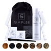 Picture of Simpler Hair Color Ginger Mustache and Beard Upgraded Brush Kit with 3 Brushes Included for Precision Application - Gentle, Natural Looking Ammonia Free Beard and Hair Dye for Men