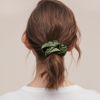 Picture of LILYSILK Silk Hair Scrunchies/Ties for Frizz & Breakage Prevention, 100% Mulberry, No Damage, Elastic ponytail Holders, 1Pc, Olive Green
