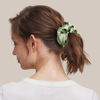Picture of LILYSILK Silk Hair Scrunchies/Ties for Frizz & Breakage Prevention, 100% Mulberry, No Damage, Elastic ponytail Holders, 1Pc, Pale Turquoise