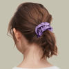 Picture of LILYSILK Silk Hair Scrunchies/Ties for Frizz & Breakage Prevention, 100% Mulberry, No Damage, Elastic ponytail Holders, 1Pc, Purple