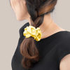 Picture of LILYSILK Silk Hair Scrunchies/Ties for Frizz & Breakage Prevention, 100% Mulberry, No Damage, Elastic ponytail Holders, 1Pc, Gold