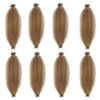 Picture of 12 Inch Pre-Separated Springy Afro Twist Hair 8 Packs Pre-Fluffy Natural Curls are Perfect for Marley Crochet Hair Suitable for Black Women (27#, 12 Inch)
