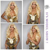 Picture of SEMANK 613 13x6 Lace Front Wig Human Hair 26 Inch Blonde Wig Human Hair 200% Density Body Wave Lace Front Wigs Human Hair Pre Plucked 613 Lace Front Wig Human Hair Blonde HD Lace Frontal Wig