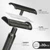 Picture of ZOMCHI Safety Razor for Men with 10 Safety Razor Blades, Reusable Metal Razor for Men & Women, Single Blade Razor - Matte Black