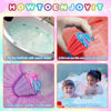 Picture of Bath Bombs for Kids with Surprise Unicorn Inside, 20 Kids Bath Bombs Gift Set, Handmade Bubble Bath Fizzes Bomb for Chrildren Birthday Christmas and Party Favor Christmas Gifts Set for Girls