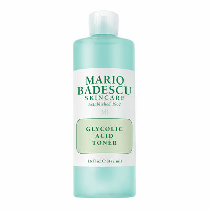 Picture of Mario Badescu Glycolic Acid Toner for Dry and Combination Skin, Alcohol-Free Facial Toner for Aging Skin, Formulated with Exfoliating Glycolic Acid & Antioxidant Grapefruit Extract, 16 Fl Oz