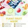 Picture of Kaely 6 Pack Honey Sheet Masks,Hydrating Smoothing Face Masks for Women Men,Facial Mask Skin Care Korean,Moisturize,Brighten,Nourish for All Skin Types,Birthday Christmas Gifts,Set07