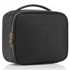 Picture of Vlando Medium Makeup Cosmetic Organizer Case Portable Storage Bag with Adjustable Dividers for Makeup Brushes Girls Women Friend Black