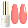 Picture of Imtiti Gel Nail Polish, 1Pcs 15ml Neon Pink Color Gel Polish Soak Off LED Nail Polish Gel Nail Art Design Manicure Salon DIY at Home Holiday Gift