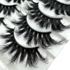 Picture of 20MM 3D Mink Lashes Fluffy, Long Wispy Cat Eye 25 MM Lashes Pack Wholesale Dramatic Fluffy Mink Eyelashes Natural Look