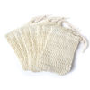 Picture of ZEPELOFFY Soap Bags,10 Packs Bar Soap Pouch,Sisal Soap Saver Bag for Exfoliating, Shower,Scrubber