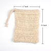 Picture of ZEPELOFFY Soap Bags,10 Packs Bar Soap Pouch,Sisal Soap Saver Bag for Exfoliating, Shower,Scrubber