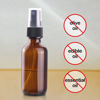 Picture of Wedama Mini Spray Bottles 2 oz, Amber Glass Spray Bottles, Empty Small Spray Bottles with Funnel Dropper, Fine Mist for Hair, Travel, Plants, Cleaning Solutions and Skin Care (4 Pack)