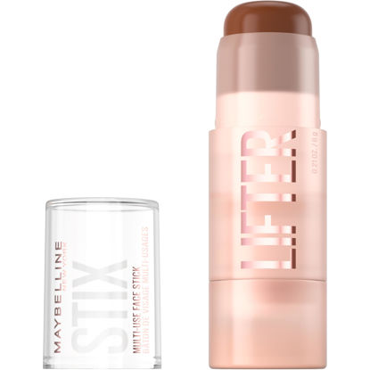 Picture of Maybelline Lifter Stix Multi-Use Face Stick - Contour, Bronzer, Concealer Foundation Stick, All-In-One Creamy Face Makeup Stick with Cranberry Seed Oil, 75, 1 Count