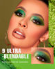 Picture of MAKI YIKA Green Eyeshadow Palette Long Lasting, Green Eye Shadow Makeup for Women, Pigmented & Ultra Blendable Green Eyeshadows, Green