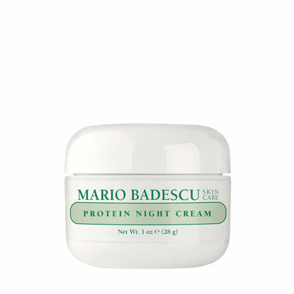 Picture of Mario Badescu Protein Night Cream for Dry and Sensitive Skin | Anti-Aging Night Cream Formulated with Peptides & Collagen| 1 OZ