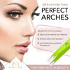 Picture of Majestic Bombay Fine Point + Slant Tweezers for Women and Men - Splinter Ticks, Facial, Brow and Ingrown Hair Removal-Sharp, Needle Nose, Surgical Tweezers Precision best tweezers for chin hair
