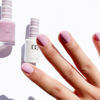 Picture of DND Gel Polish Set, Purple Collection, UV/LED Gel Polish and Air Dry Nail Lacquer, Matching Chip-Free Polish Duo, 605 Dovetail, 0.5 Fl Oz
