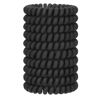Picture of JessLab Spiral Hair Ties, 10 Pcs Traceless Phone Cord Hair Ties Spiral Bracelet Plastic Coil Hair Ties Ponytail Holders No-Damage Hair Accessory for Girls Women Ladies, Color Assorted, Set 31