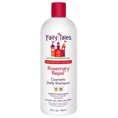 Picture of Fairy Tales Rosemary Repel Daily Kids Shampoo- Kids Like the Smell, Lice Do Not, 32 fl oz. (Pack of 1)