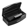 Picture of Gusnilo Nail Tool Sterilizer Box Plastic Disinfectant Container Barbicide Disinfectant Tray for Nail Tools, Tweezers, Hair Salon, Spa and Trimmer Manicure Equipment (Black)
