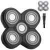 Picture of FOXSONIC Upgraded 5 Blades Shaver for Head shaver, 5D Men's Electric Shaver Replacement Heads for Many Main Brands Bald Men Head Shaver Blades
