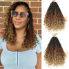 Picture of 8 Packs Crochet Box Braids-10 Inch Boho Box Braids Crochet Braids Hair Bohomian Box Braid Crochet Hair Synthetic Braiding Hair Goddess Box Braids Crochet Hair for Black Women (1B/30/27)