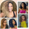 Picture of 8 Packs Crochet Box Braids-10 Inch Boho Box Braids Crochet Braids Hair Bohomian Box Braid Crochet Hair Synthetic Braiding Hair Goddess Box Braids Crochet Hair for Black Women (1B/30/27)