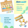 Picture of flowcheer Foaming Hand Soap Tablet Refills-5 Sample Pack Hand Wash Tablets, Zero Waste Eco Friendly Cleaning Supplies-Fills 5 X 8 fl oz Refillable Foam Dispenser(40 Fl oz total)
