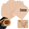 Picture of 20Pcs Tattoo Skin 3MM - Urknall Fake Skin 3mm Blank Tattoo Practice Skin Fake Skin Tattoo Double Sides Tattoo Skin for Beginners and Tattoo Artists Tattoo Supplies
