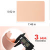 Picture of 20Pcs Tattoo Skin 3MM - Urknall Fake Skin 3mm Blank Tattoo Practice Skin Fake Skin Tattoo Double Sides Tattoo Skin for Beginners and Tattoo Artists Tattoo Supplies