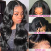 Picture of Hedy Body Wave Lace Front Wigs Human Hair Pre Plucked with Baby Hair Glueless 150% Density 4x4 Lace Closure Human Hair Wigs for Black Women Natural Color(18 Inch)