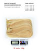 Picture of ROSEBUD Clip in Hair Extensions Real Human Hair 7Pcs 16Clips 18Inch 150g Natural Thick Hair Extensions Human Hair