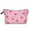 Picture of Cute Travel Makeup Bag Cosmetic Bag Small Pouch Gift for Women (Pink Flamingo)