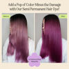 Picture of INH Semi Permanent Hair Color | Color Depositing Conditioner | Pink Hair Dye | No Bleach No Peroxide Temporary Fuchsia Crystal Tint for Women, Men | Vegan, Ammonia Free, Sulfate Free, Ready to Use 6oz