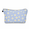 Picture of Cute Travel Makeup Bag Cosmetic Bag Small Pouch Gift for Women (Daisy 1)