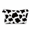 Picture of Cute Travel Makeup Bag Cosmetic Bag Small Pouch Gift for Women (Cow Print)