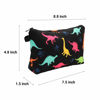 Picture of Cute Travel Makeup Bag Cosmetic Bag Small Pouch Gift for Women (Dinosaur)